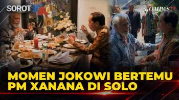 Momen Akrab Jokowi-PM Timor Leste Bertemu Di Solo, Makan Bersama Hingga Xanana Beri Pujian