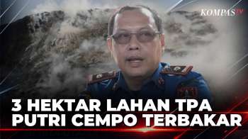 TPA Putri Cempo Solo Terbakar, 3 Hektare Tumpukan Sampah Dilalap Api | BERITA UTAMA