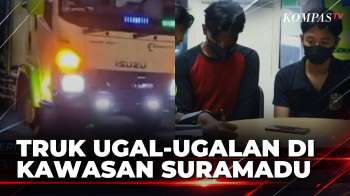 Demi Konten! Pengemudi Truk Ugal-Ugalan, Sopir dan Kernet Ditilang | BERITA UTAMA