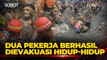 Mukjizat! Detik-detik Dua Pekerja Diselamatkan dari Dalam Terowongan Nepal