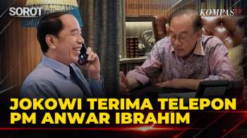 Jokowi Ditelepon PM Malaysia Anwar Ibrahim, Bahas Erupsi Anak Krakatau
