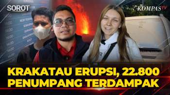 Tragedi! Anak Krakatau Erupsi, Abu Vulkanik Ganggu Penerbangan Dan Berdampak Ke 22.800 Penumpang