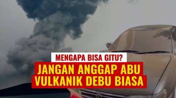 5 Cara Lindungi Diri dari Abu Vulkanik Gunung Anak Krakatau | MBG