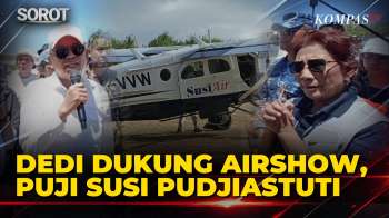 Momen Dedi Mulyadi Puji Susi Pudjiastuti, Dukung Pangandaran Airshow