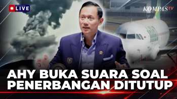 AHY Buka Suara! Bandara Ditutup Hingga 18.00 WIB Dampak Erupsi Anak Krakatau (7/9/26)| KOMPAS PETANG