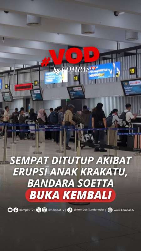 Sempat Ditutup Akibat Erupsi Anak Krakatau, Bandara Soetta Buka Kembali