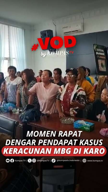 Momen Rapat Dengar Pendapat Kasus Keracunan MBG Di Karo