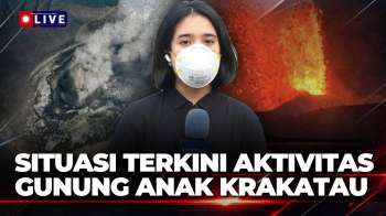 Update! Aktivitas Erupsi Gunung Anak Krakatau Hingga Pencarian 5 Jurnalis Hilang Kontak