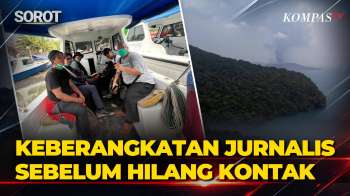 Momen Keberangkatan Lima Jurnalis Sebelum Dilaporkan Hilang, Liput Erupsi Anak Gunung Krakatau