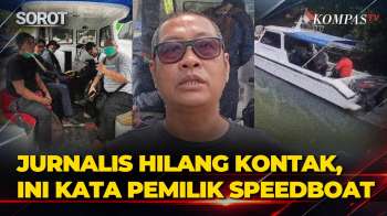 Pemilik Ungkap Kondisi Speedboat Dipakai Lima Jurnalis Liput Aktivitas Gunung Anak Krakatau