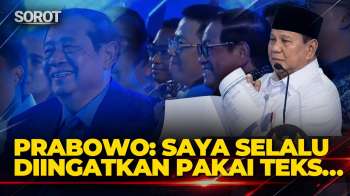 Pecah Tawa! Presiden Prabowo Ungkap Diingatkan Pidato Pakai Teks: Kalau Salah Minta Maaf