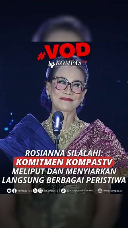 Puncak HUT Ke-15 KompasTV, Rosi Tekankan Kesadaran Moral Dalam Lompatan Teknologi