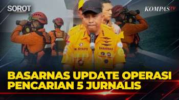 [FULL] Kabasarnas Update Operasi Pencarian Lima Jurnalis Hilang Kontak Liput Gunung Anak Krakatau