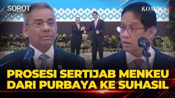 [FULL] Serah Terima Jabatan Menkeu Dari Purbaya Ke Suahasil Nazara, Acungkan Jempol-Jabat Tangan!