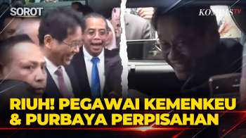 Momen Purbaya Berpisah dengan Pegawai Kemenkeu hingga Diantar ke Mobil Usai Sertijab