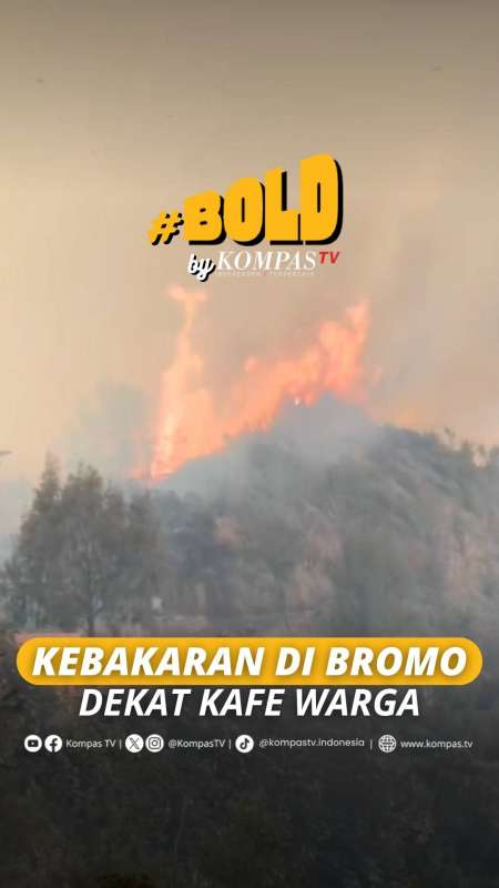 Kebakaran di Kawasan Bromo Berhasil Dipadamkan, Asap Sempat Penuhi Kafe
