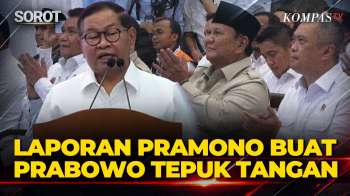 Presiden Prabowo Tepuk Tangan, Laporan Pramono Di Peresmian LRT Jakarta Rute Kelapa Gading-Manggarai
