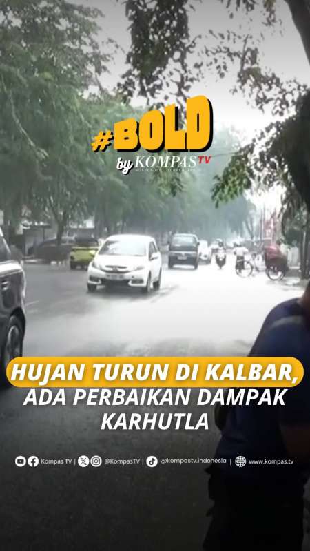 Hujan Tiga Hari Berturut-turut Bantu Padamkan Karhutla Di Kalbar