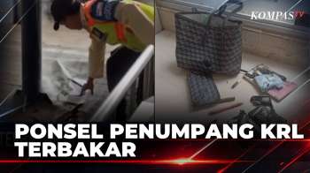 Panik! Ponsel Terbakar Di KRL Picu Kepanikan Penumpang | KOMPAS PETANG