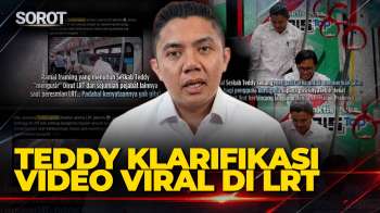 Video Viral Di LRT, Seskab Teddy Indra Wijaya Beri Klarifikasi Soal Momen Usir Pejabat