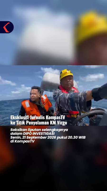 Eksklusif! Jurnalis KompasTV Ke Titik Penyelaman KM Virgo Di Laut Jawa