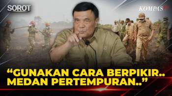 Menko Polkam Tinjau Penanganan Karhutla Di Sumsel: Gunakan Cara Pikir Seperti Medan Pertempuran