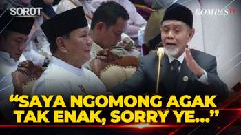 Kiai Pimpinan Gontor Ke Presiden Prabowo: Saya Ngomong Agak Tak Enak, Sorry Ye