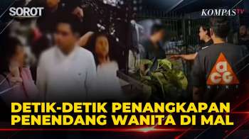 Sempat Adu Mulut! Detik-Detik Polisi Tangkap Penendang Wanita Di Mal Senayan City