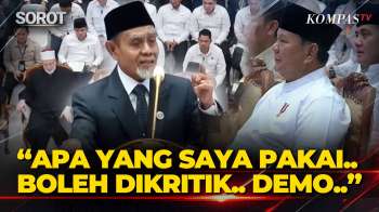 Kiai Pimpinan Gontor Depan Prabowo: Kalau yang Saya Makan, Lebih dari Santri, Boleh Diprotes!