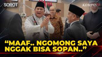 Tawa Prabowo, Saat Kiai Pimpinan Gontor Minta Maaf Ngomong Tak Bisa Sopan