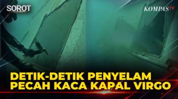 Detik-Detik Tim Penyelam Pecahkan Kaca Kapal Virgo untuk Evakuasi Jenazah