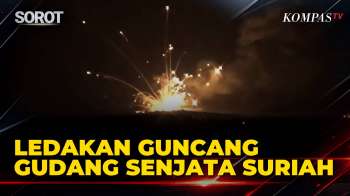 Ledakan Guncang Gudang Senjata Pangkalan Militer Suriah