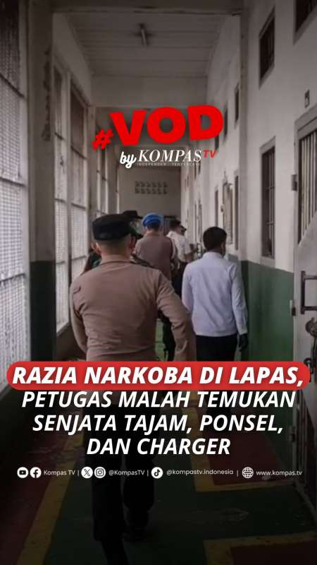 Razia Narkoba Di Lapas Banceuy, Petugas Malah Temukan Senjata Tajam Hingga Ponsel