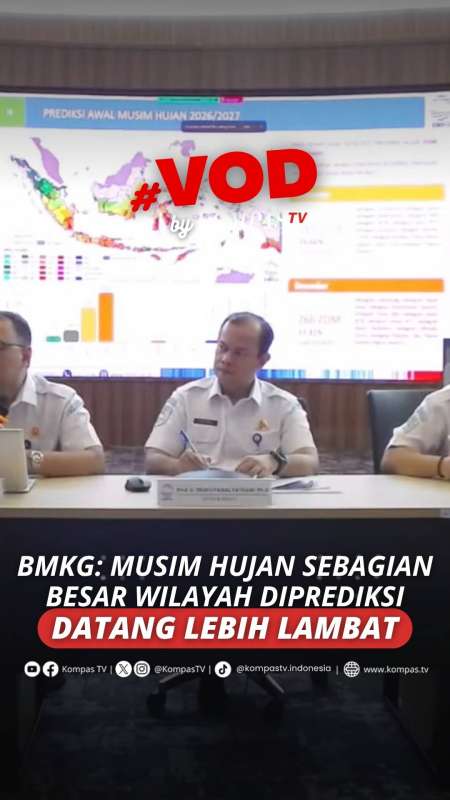 BMKG Prediksi Musim Hujan Di Indonesia Mulai November 2026