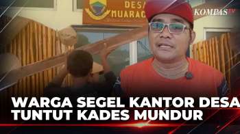 Warga Segel Kantor Desa, Tuntut Kades Mundur Usai Dugaan Pemotongan Santunan Kematian Warga