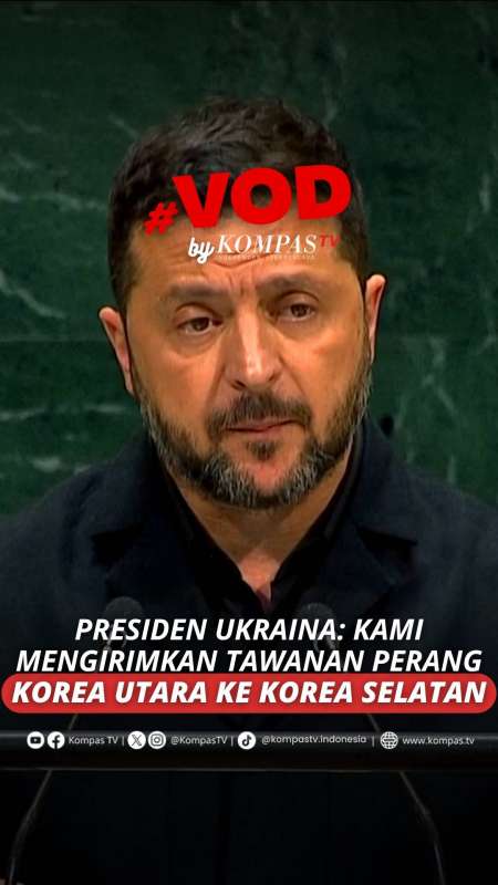 Presiden Ukraina Ungkap Serahkan Dua Tawanan Perang Korea Utara Ke Korea Selatan