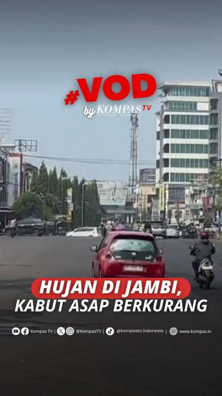Hujan Di Jambi, Kabut Asap Berkurang