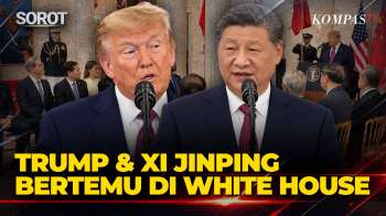 [FULL] Sejarah! Pertemuan Xi Jinping & Trump di Gedung Putih AS