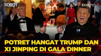 Potret Hangat Trump Dan Xi Jinping Di Gala Dinner, Bahas Hubungan AS-China