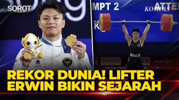 Emas dan Rekor Dunia! Rahmat Erwin Lifter Indonesia Bikin Sejarah