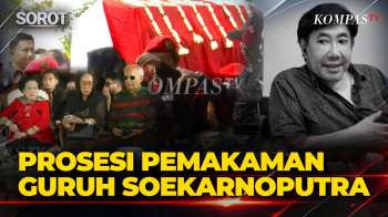 [FULL] Prosesi Pemakaman Guruh Soekarnoputra di TPU Karet Bivak