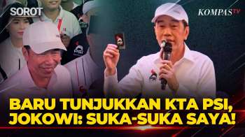 FULL! Jokowi Blak-blakan di Bekasi, Alasan Baru Tunjukkan KTA PSI: Suka-suka Saya!