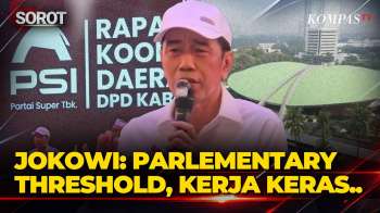 Jokowi Beber Sikap Ambang Batas Parlemen Depan Kader PSI: Tak Perlu Takut, Saya Akan Kerja Keras