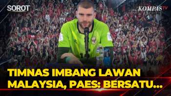 Maarten Paes Ajak Suporter Timnas Bersatu Usai Imbang Lawan Malaysia: Kita Bisa Mewujudkannya