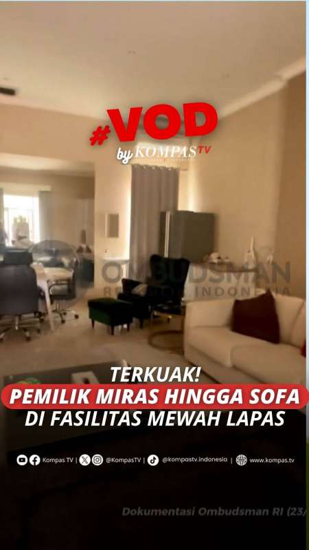 Terkuak! Pemilik Miras Hingga Sofa Di Fasilitas Mewah Lapas Cibinong