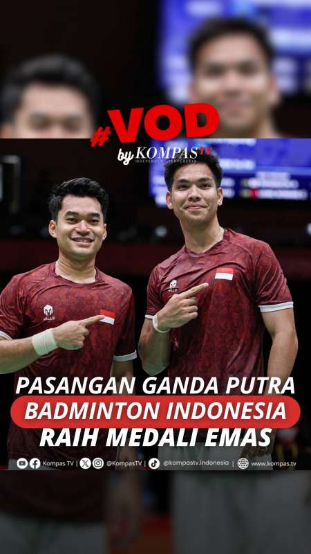 Ganda Putra Indonesia Sabet Medali Emas Asian Games Usai Tumbangkan Wakil Tiongkok