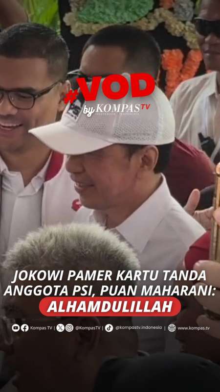 Jokowi Pamer KTA PSI, Begini Respons Singkat Puan Maharani
