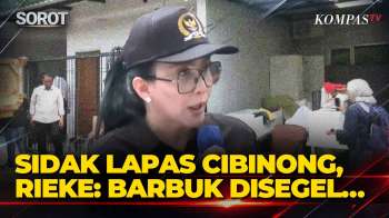Rieke Saat Sidak DPR Ke Lapas Cibinong: Kalau Dibongkar, Barang Bukti Disegel Dahulu