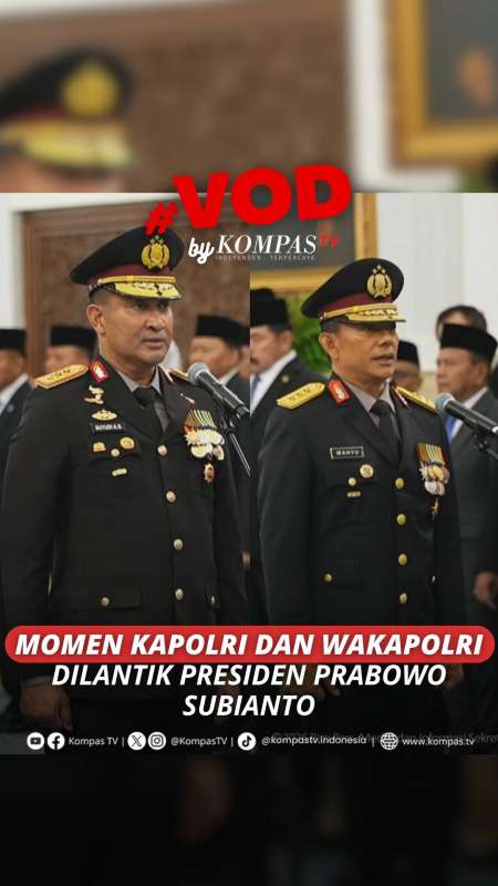 Jenderal Suyudi Ario Seto Resmi Dilantik Jadi Kapolri