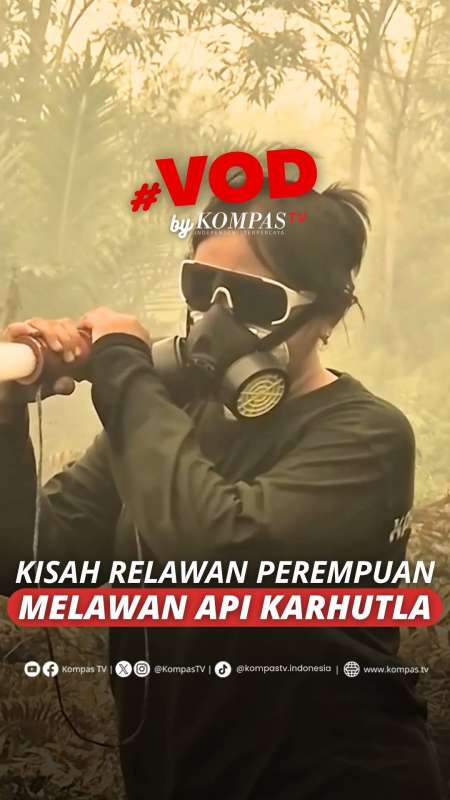 Srikandi Pemadam yang Terjun Langsung Padamkan Karhutla di Kalteng
